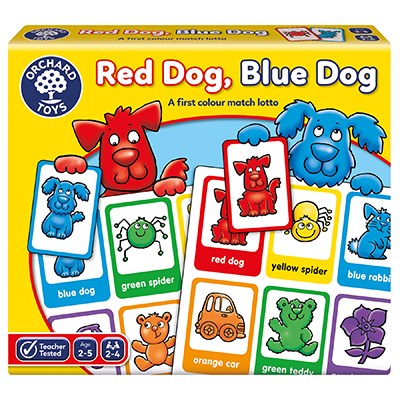 Orchard Toys - Red Dog, Blue Dog Game