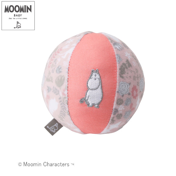 Moomin Baby Baby Ball Moomin Flower Pink