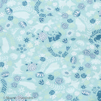 Moomin Baby Reversible Playmat Sunny Mat Round Scandinavian (Blue) product image 2