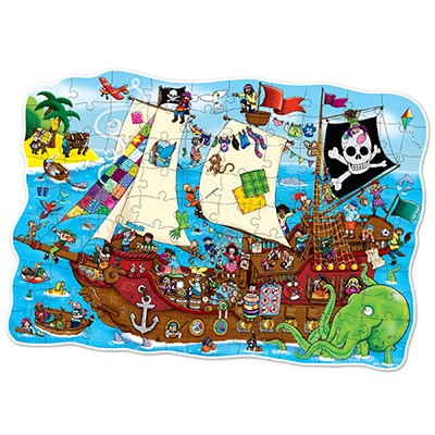 Orchard Toys - Pirate Ship Jigsaw Puzzle And Poster