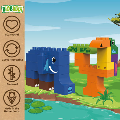 BiOBUDDi BiOBUDDi Jungle Wooden Toy