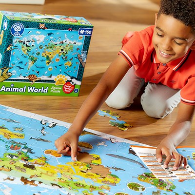 Orchard Toys Orchard Toys - Animal World Jigsaw Puzzle Puzzles