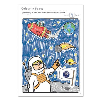 Orchard Toys Orchard Toys - Outer Space Colouring Book Smart Toy