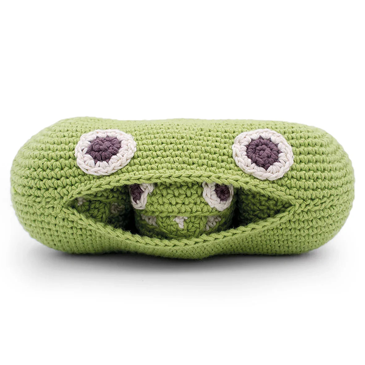 Myum MyuM Green Pea Family Rattle Toy Soft toys