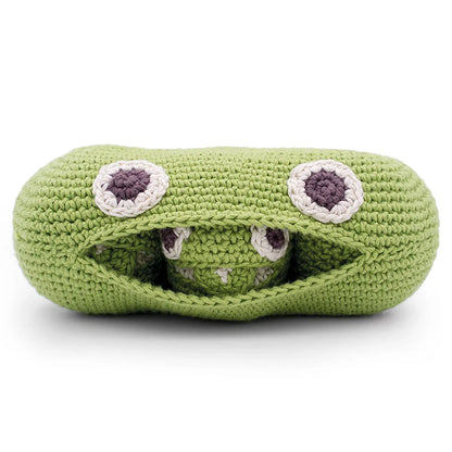 Myum MyuM Green Pea Family Rattle Toy Soft toys