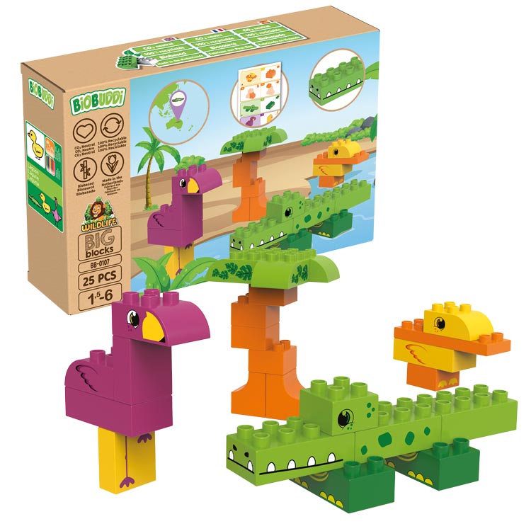 BiOBUDDi BiOBUDDi Lagoon Wooden Toy