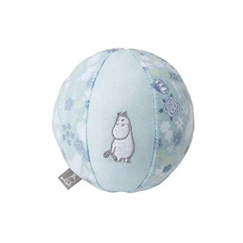 Moomin Baby Moomin Baby Baby Ball Moomin Flower Blue Soft toys
