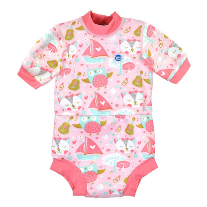 Splash About Splash About - Happy Nappyâ„¢ Wetsuit (Owl and The Pussycat) Swimwear