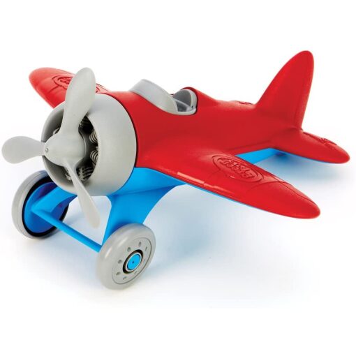 Green Toys - Airplane (Red) - My Little Korner