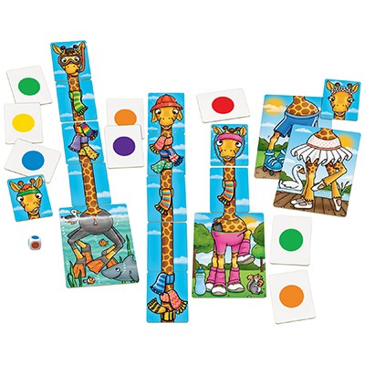 Orchard Toys - Giraffes in Scarves