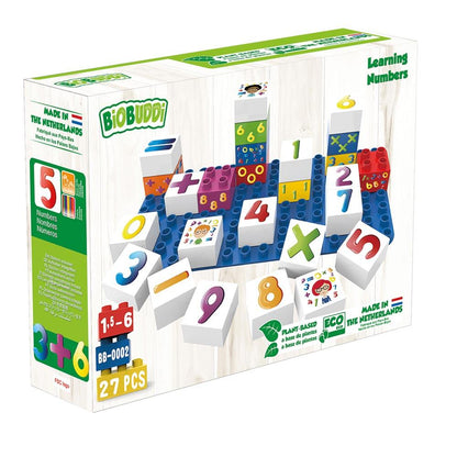 BiOBUDDi BiOBUDDi Numbers learning Wooden Toy