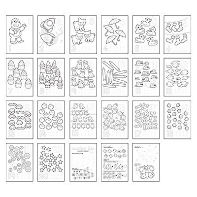 Orchard Toys Orchard Toys - 1-20 Colouring Book Smart Toy