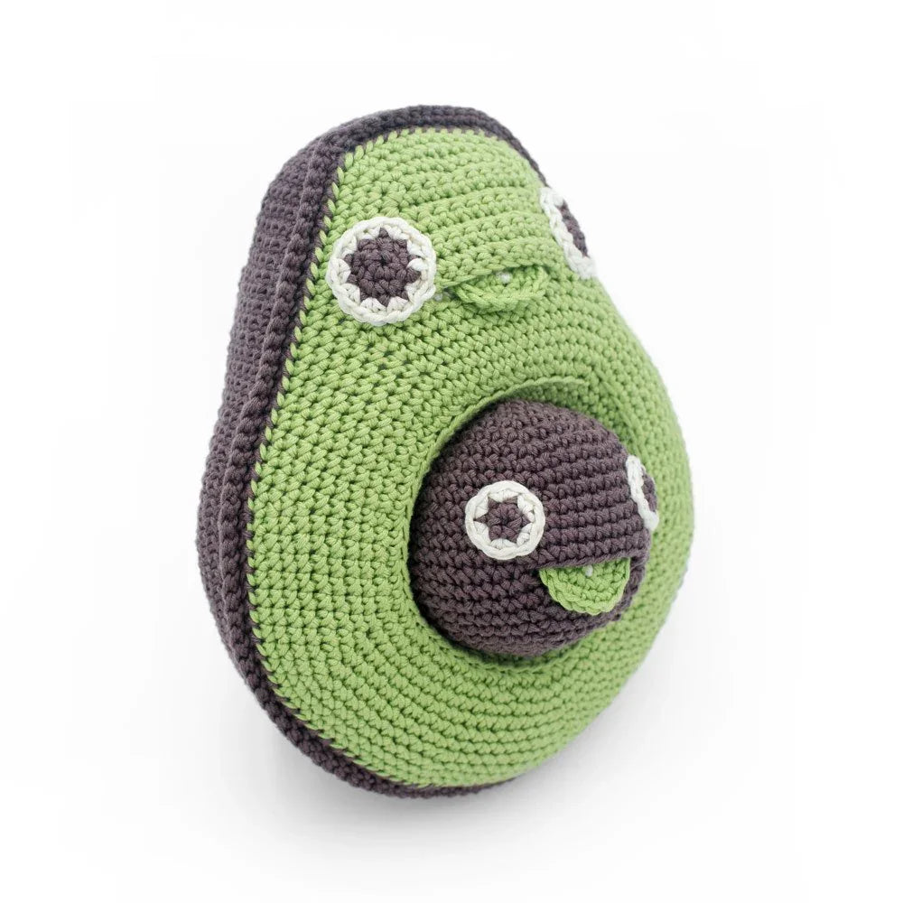 Myum MyuM Mommy Avocado and her baby seed Soft toys