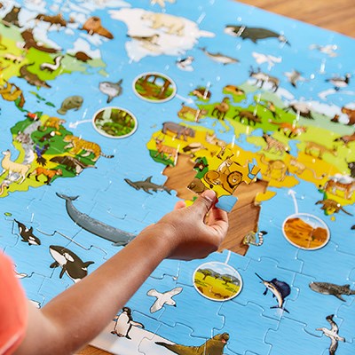 Orchard Toys Orchard Toys - Animal World Jigsaw Puzzle Puzzles