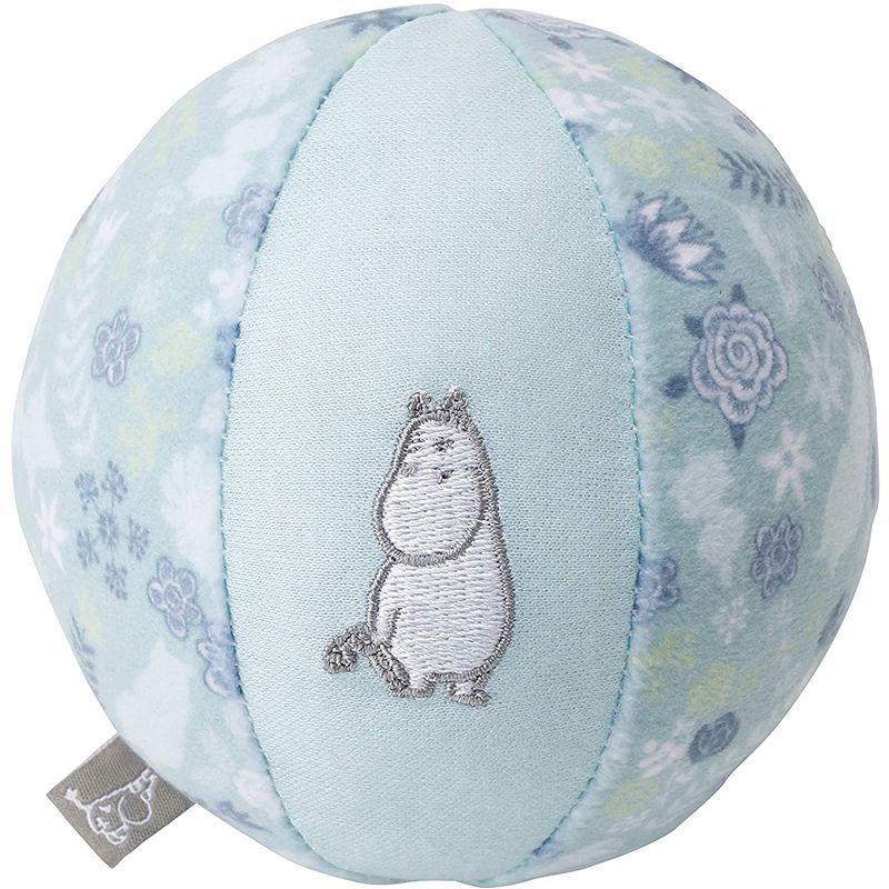 Moomin Baby Moomin Baby Baby Ball Moomin Flower Blue Soft toys