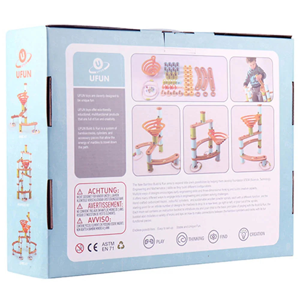 Udeas Udeas - BAMBOO BUILD & RUN - BASIC KIT STEM Toys