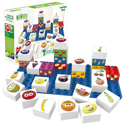 BiOBUDDi BiOBUDDi Learning Fruits Wooden Toy