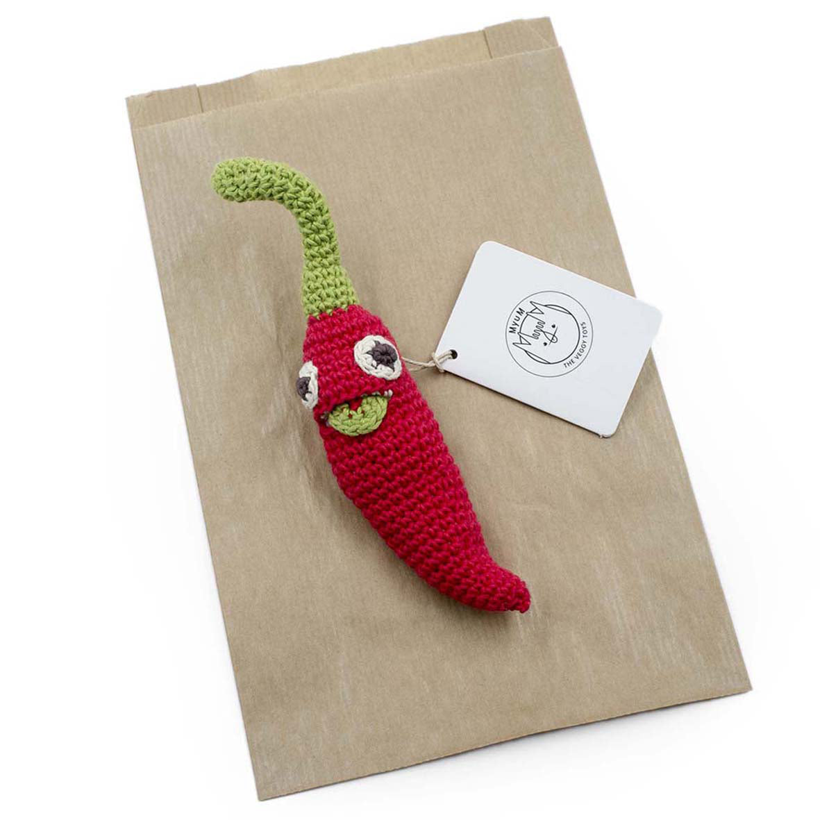 Myum MyuM Willy Chilli Pepper Rattle Soft toys