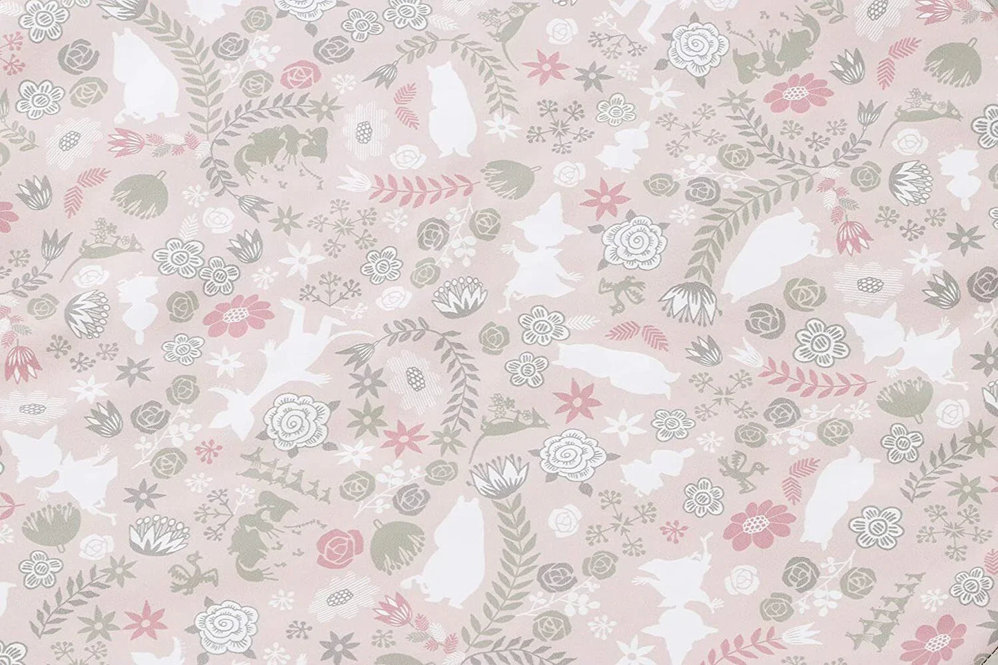 Moomin Baby Moomin Baby Reversible Playmat Sunny Mat Round Scandinavian (Pink) Soft toys