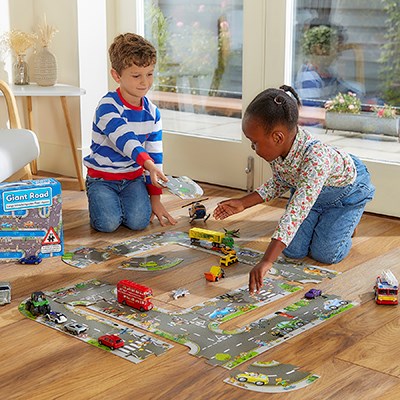 Orchard Toys - Giant 20 Piece Road Jigsaw