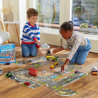 Orchard Toys Orchard Toys - Giant 20 Piece Road Jigsaw Smart Toy