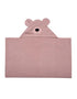 Wooly Organic Wooly Organic Towel Junior - Bear Dusty Pink Towel