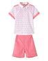VAUVA Vauva 2022 - Logo Print Shirt/ Shorts Set Suits & Waistcoats