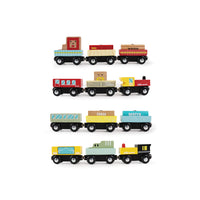 Leo & Friends - Wooden Train Set 12 pcs product image 1