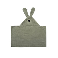 Wooly Organic Wooly Organic Towel Junior - Bunny Sage Green Towel