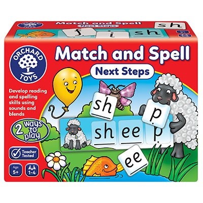 Orchard Toys - Match and Spell Next Step Game