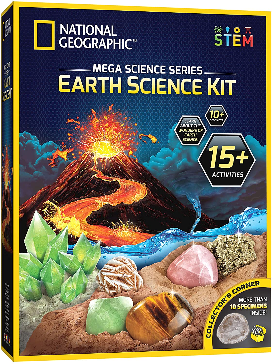 National Geographic National Geographic - Science Explorations: Mega Earth Science Kit STEM Toys