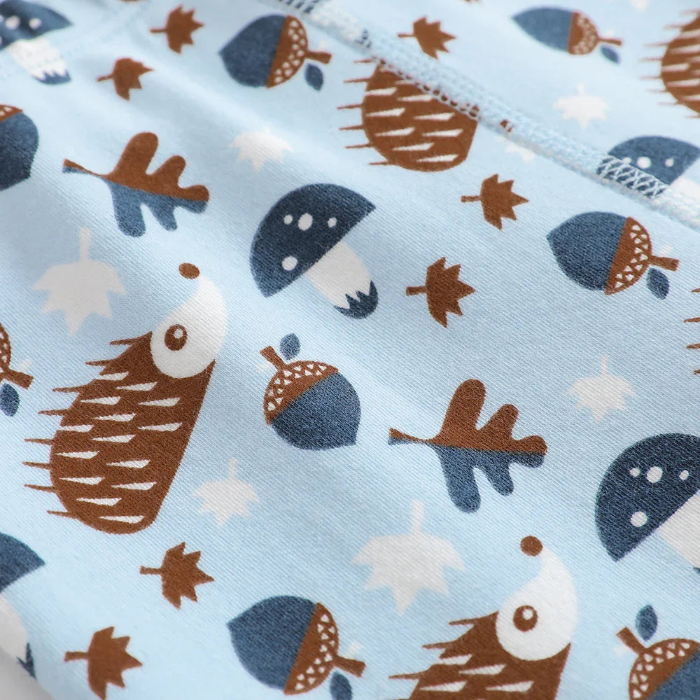 VAUVA Vauva 2022 Xmas Boy All Over Print Pant (Blue) Pants