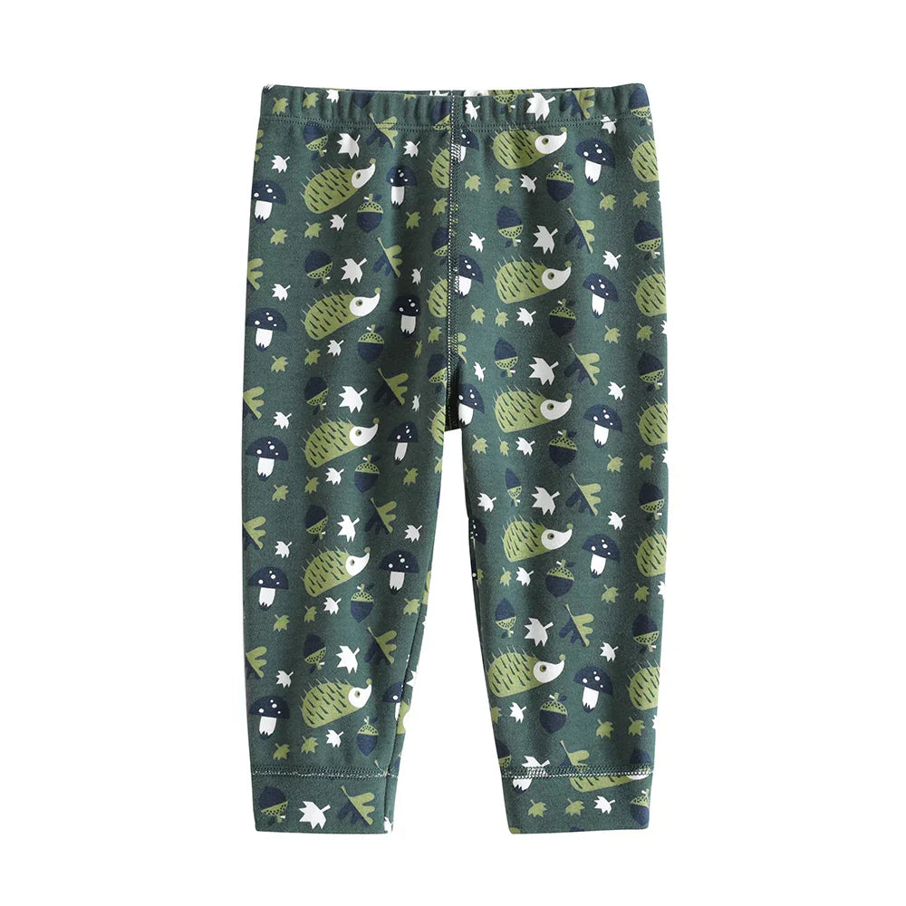 VAUVA Vauva 2022 Xmas Boy All Over Print Pant (Green) Pants