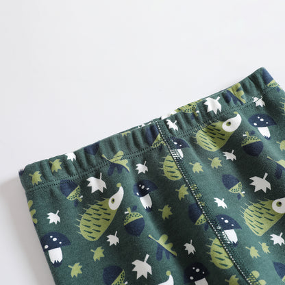 VAUVA Vauva 2022 Xmas Boy All Over Print Pant (Green) Pants