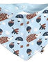 VAUVA Vauva 2022 Xmas Baby All-over Print Bib (Blue) Bib
