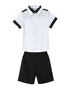 VAUVA Vauva 2022 - Logo Print Shirt/ Shorts Set Suits & Waistcoats