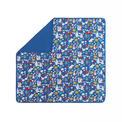 Vauva x Moomin Vauva x Moomin FW22 - Cotton Blanket (Blue) Blanket