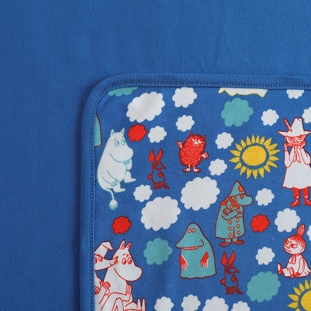 Vauva x Moomin FW22 - Cotton Blanket (Blue) product image 1