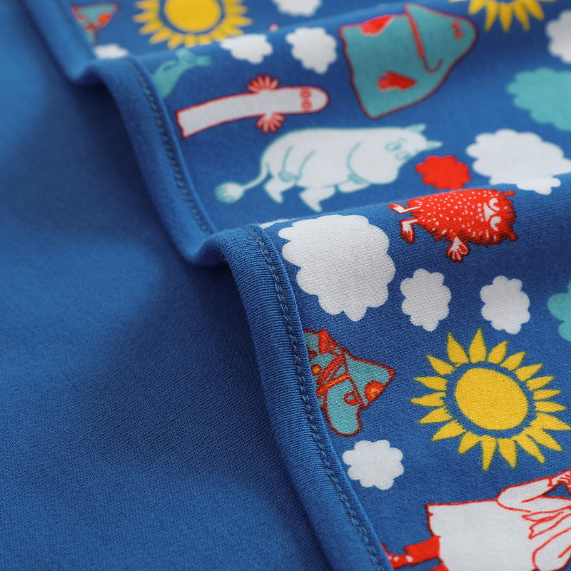 Vauva x Moomin FW22 - Cotton Blanket (Blue) product image 3