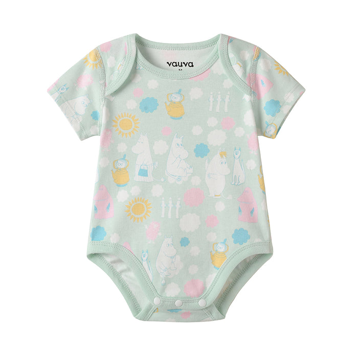 Vauva x Moomin All-over Print Short Sleeves Bodysuit product image front 