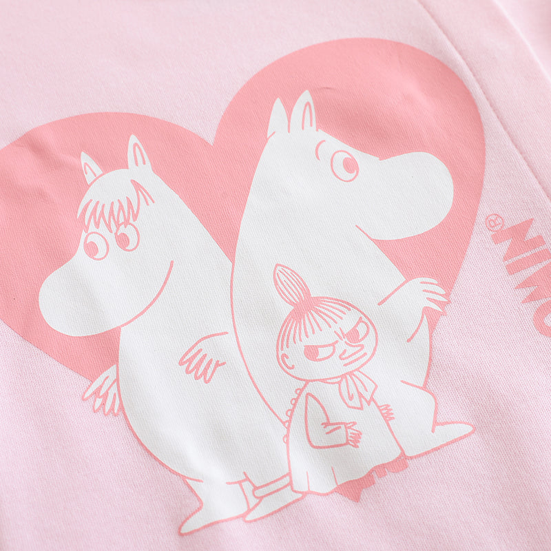 Vauva x Moomin Graphic Print Bodysuit (Pink) product image 1