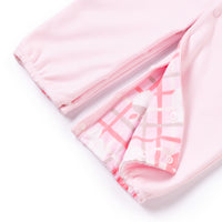 Vauva Baby Girls Flowers 2 Way Long Sleeves Bodysuit and Robe Organic Cotton - Pink