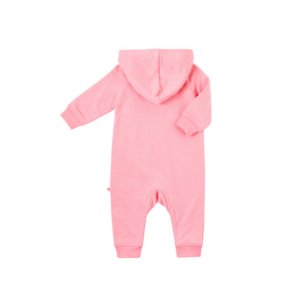 VAUVA Vauva Baby Girls Lovely Nuts Hooded Long Sleeves Bodysuit Bodysuit