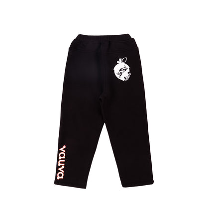 VAUVA Vauva Boys Puffy Raccoon Causal Long Pants - Black Bottoms