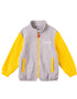 VAUVA Vauva Girls Grey and Yellow Leisure Style Jacket Jacket
