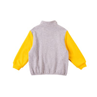 Vauva Girls Grey and Yellow Leisure Style Jacket - My Little Korner