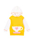 VAUVA Vauva Girls Coffee Cup Hoodie - Yellow Hoodies