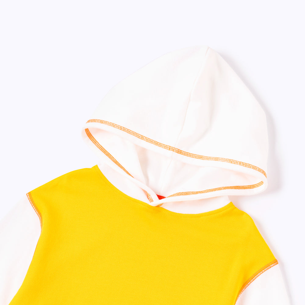 VAUVA Vauva Girls Coffee Cup Hoodie - Yellow Hoodies