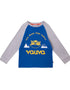 VAUVA Vauva Boys Raccoon Hill Long Sleeves Tee - Blue Tops