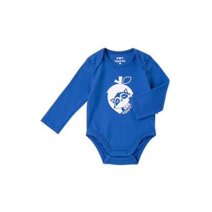 VAUVA Vauva Baby Boys Raccoon Love Eat Long Sleeves Romper Set Romper